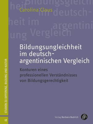 cover image of Bildungsungleichheit im deutsch-argentinischen Vergleich